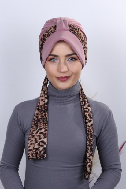 Scarf Hat Bonnet Dried Rose - 100284996 - Hijab