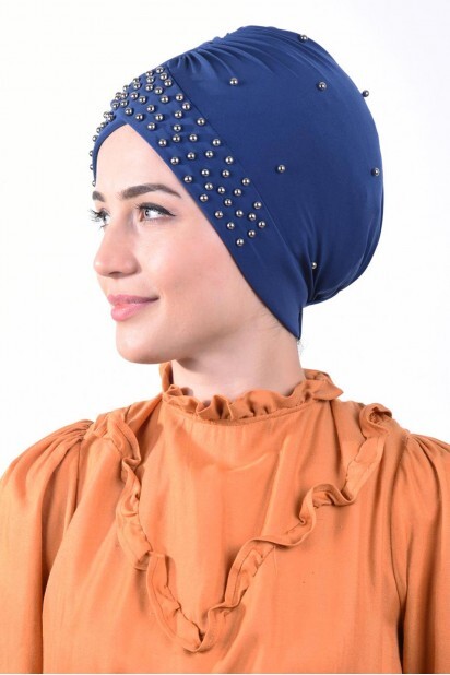 Pearl Pool Cap Indigo