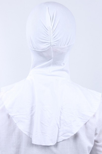 Neck Bonnet White