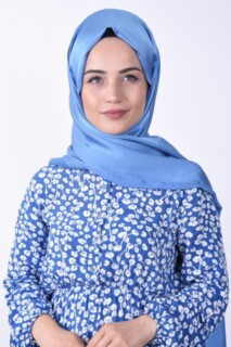 Dubai Silk Waffle Shawl Baby Blue