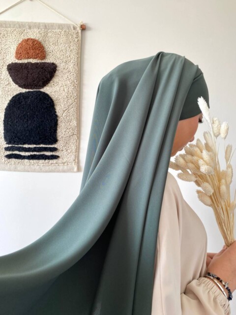 Ready To Wear - Hijab PAE - Vert fougère - Hijab