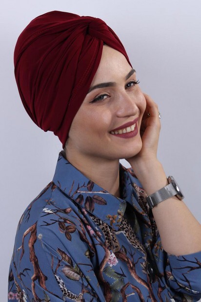 Dolama Bonnet Bordeaux - Hijab