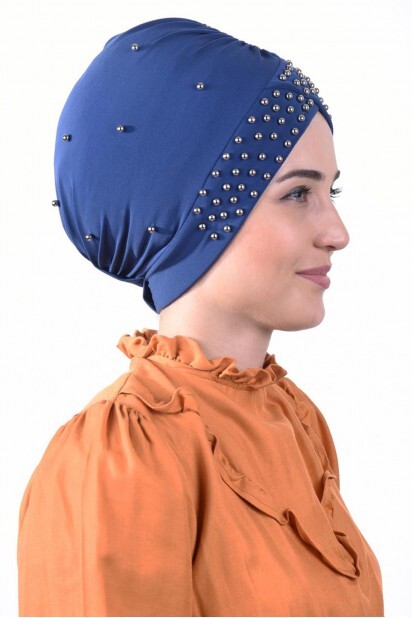 Pearl Pool Cap Indigo