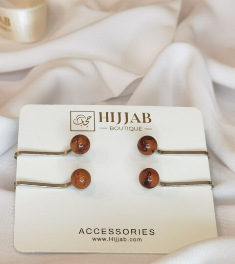 4 قطع الحجاب كليب وشاح - Hijab