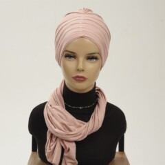Pleated Shawl Bonnet - 100283169 - Hijab
