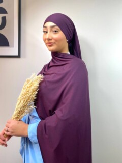 Ready To Wear - أرجواني البرقوق - Hijab