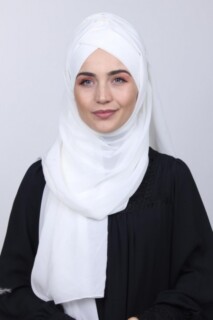 Bonnet Châle Ecru - Hijab