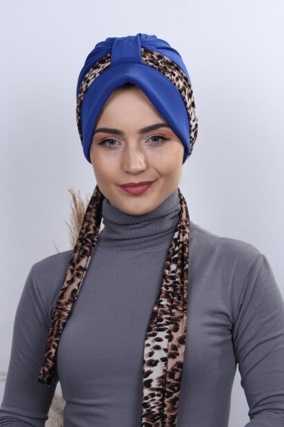 Scarf Hat Bonnet Sax - 100284989 - Hijab