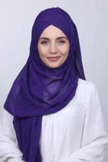 Bonnet Châle Violet - Hijab