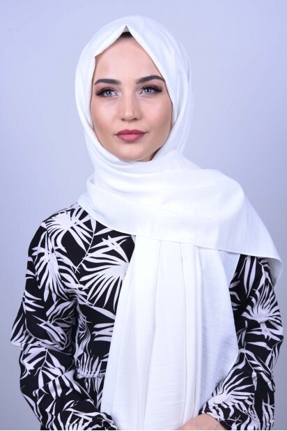 ايروبين شال ابيض - Hijab