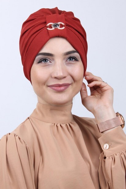 Buckled Double Sided Bonnet Tile - 100285174 - Hijab