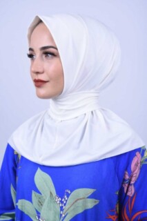 Foulard Snap Snap Châle Ecru - Hijab