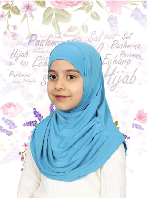 Bleu bébé - Code: 78-11 - Hijab