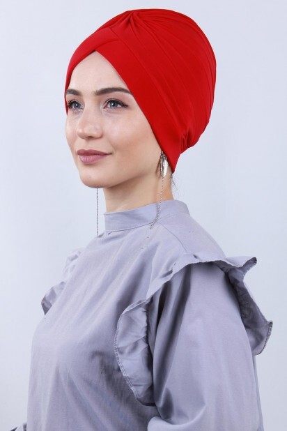 Nevrulu Double-Sided Bonnet Red