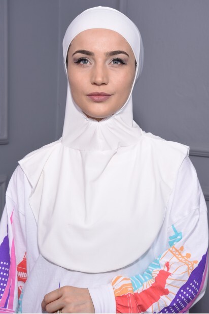 Col Col Hijab Ecru - Hijab