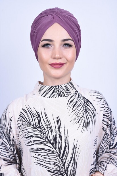 الوردة الداكنة المجففة بونيه الخارجي فيرا - Hijab
