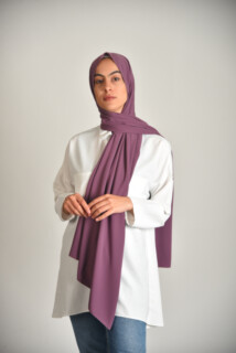Medina Shawl Eggplant Color 100255104 - Hijab