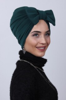 Two-Way Bonnet with Filled Bow - 100284883 - Hijab
