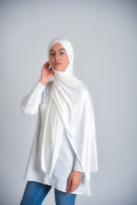 Jersey premium , bande croisé 02 - Hijab