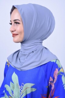 Foulard Snap Snap Châle Gris - Hijab