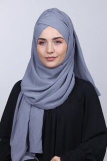 Bonnet Châle Gris - Hijab