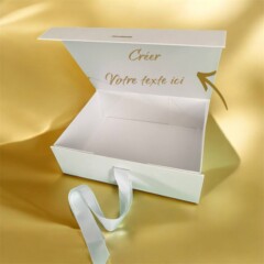 Hijab Coffret & Box - صندوق أبيض قابل للتخصيص - Hijab