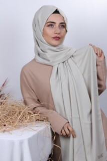 Châle soie de médine Beige - Hijab