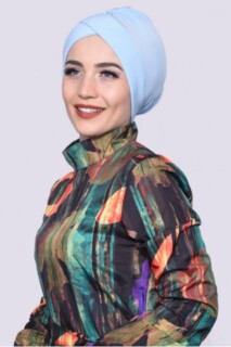 Bonnet De Piscine Bleu Bébé - Hijab