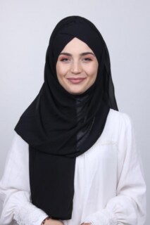 Bonnet Châle Noir - Hijab