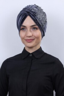 Velours Guipure Vera Os Anthracite - Hijab