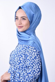 Dubai Silk Waffle Shawl Baby Blue