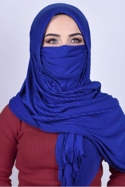 Mask Shawl Sax - 100285352 - Hijab