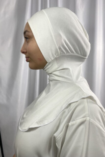 Cagoule White 100357773 - Hijab
