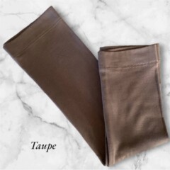 Taupe - Manchettes Jersey Premium 100357931 - 