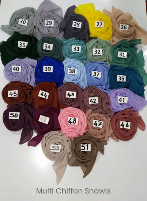 Chiffon With Satin-Tie-Bonnet - 3 pcs in Box 100352674