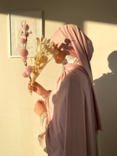 جيرسي بريميوم بينك - Hijab