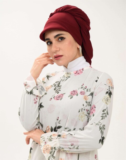 B. Back Hat Bonnet - 100283128 - Hijab
