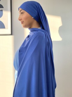 Bleu électrique - Hijab