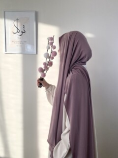 Shawl - Sandy Premium 2 Mètres Pulm Violet - Hijab