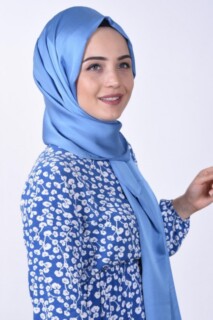 Dubai Silk Waffle Shawl Baby Blue