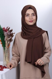 Medina Silk Shawl Brown 100285390 - Hijab