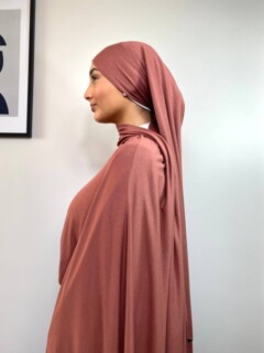Prêt à enfiler - rose carmine - Hijab