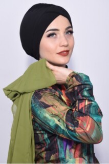 Bonnet De Piscine Noir - Hijab