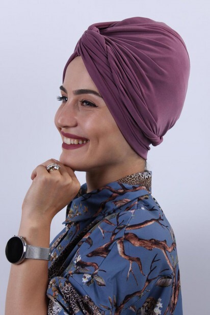 Dolama Bone Rose Foncée Séchée - Hijab