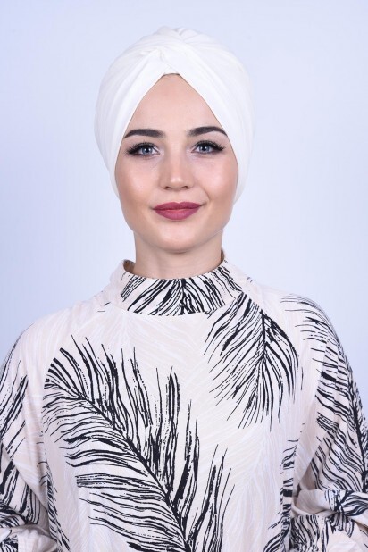Bonnet Extérieur Vera Ecru - Hijab