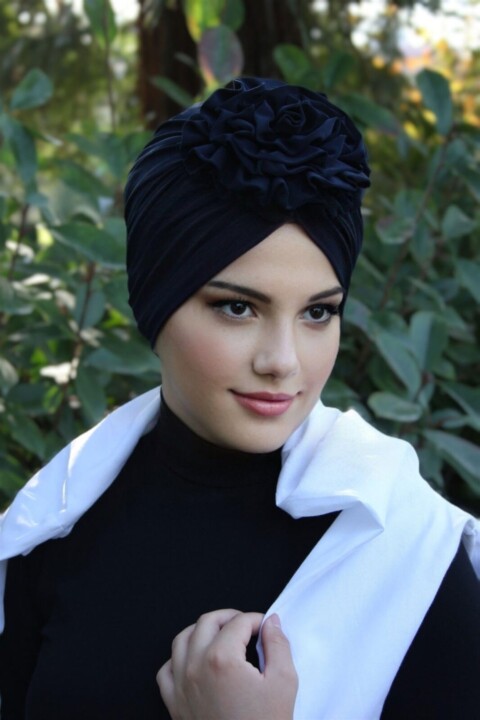 Bonnet Sport Rose-Bleu Marine - Hijab