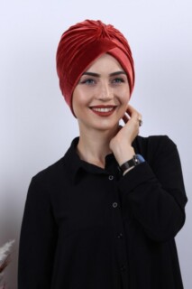 Velvet Nevru Bonnet Tile - 100283077 - Hijab