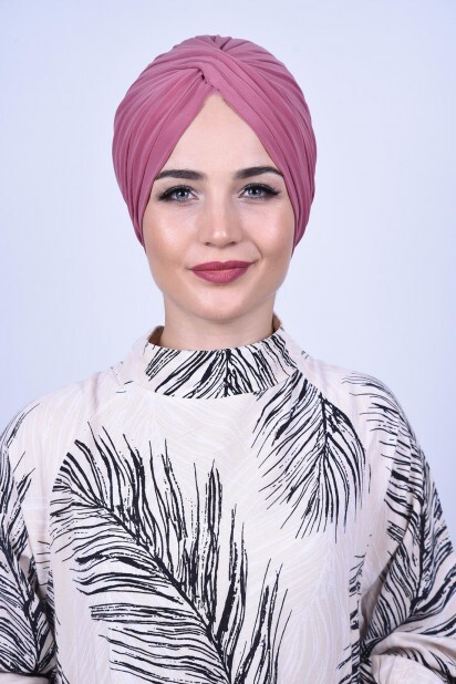 Vera Outer Bonnet Rose Séchée - Hijab