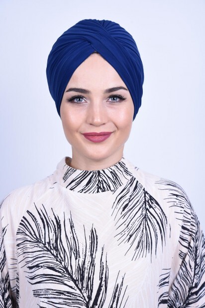 Vera Outer Bone Saxe Bleu - Hijab