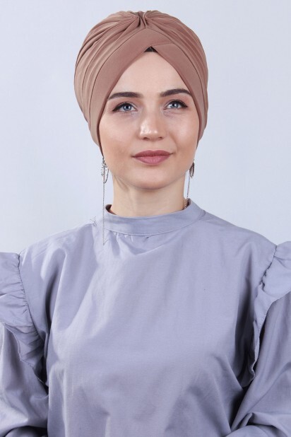نفرولو بونيه مزدوج الوجهين طابا - Hijab